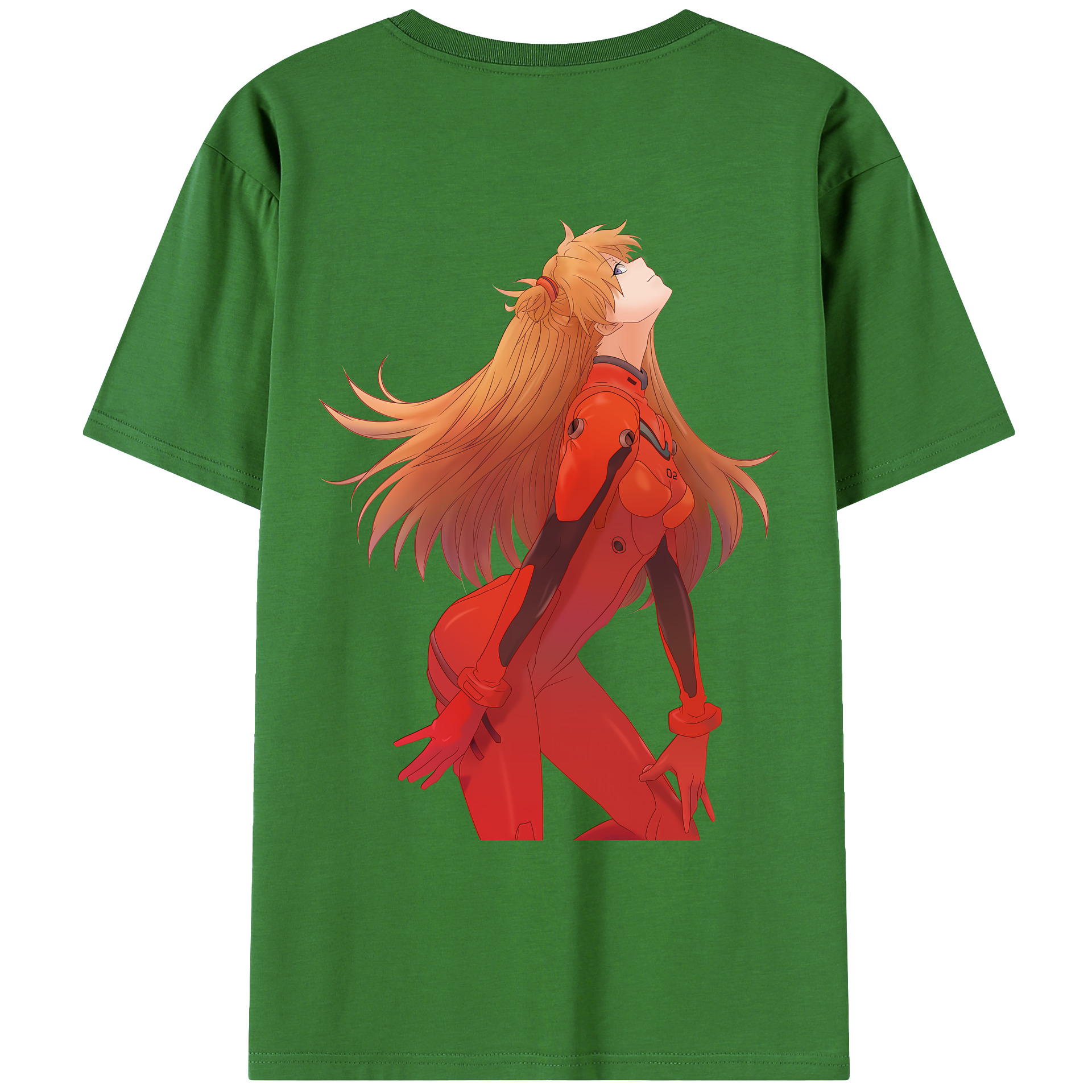 （画像用） EVA 新世紀エヴァンゲリオン レディース半袖Tシャツ(バックプリント)
